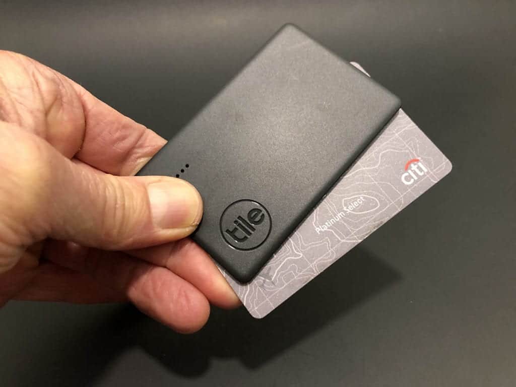 The new Tile Slim for 2020 is the same size as a credit and only twice as thick.