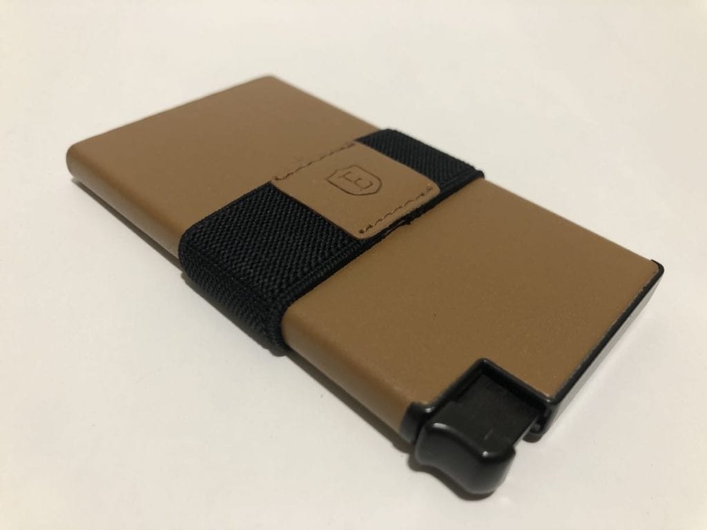 Ekster wallet showing case and strap only