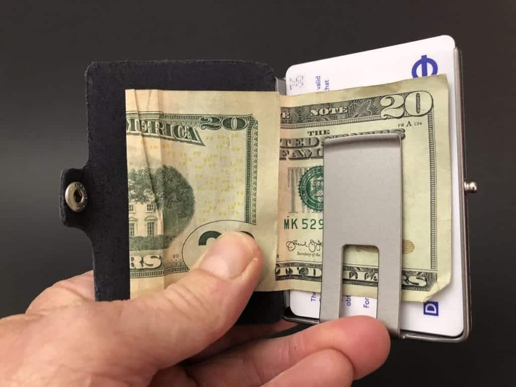 I-Clip with $20 bill in money clip