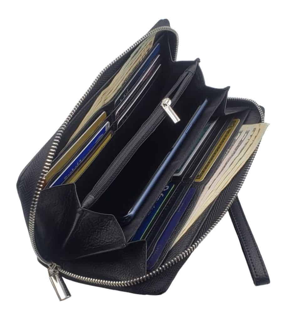  AG Wallets RFID wristlet wallet