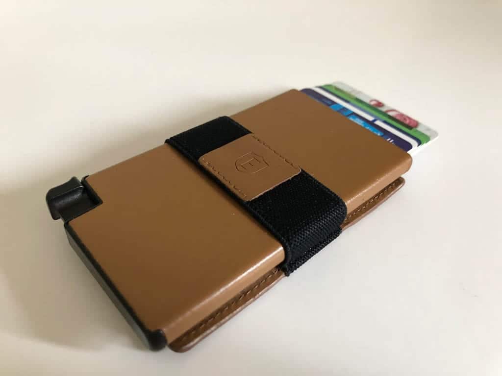 Ekster wallet with cards ejected