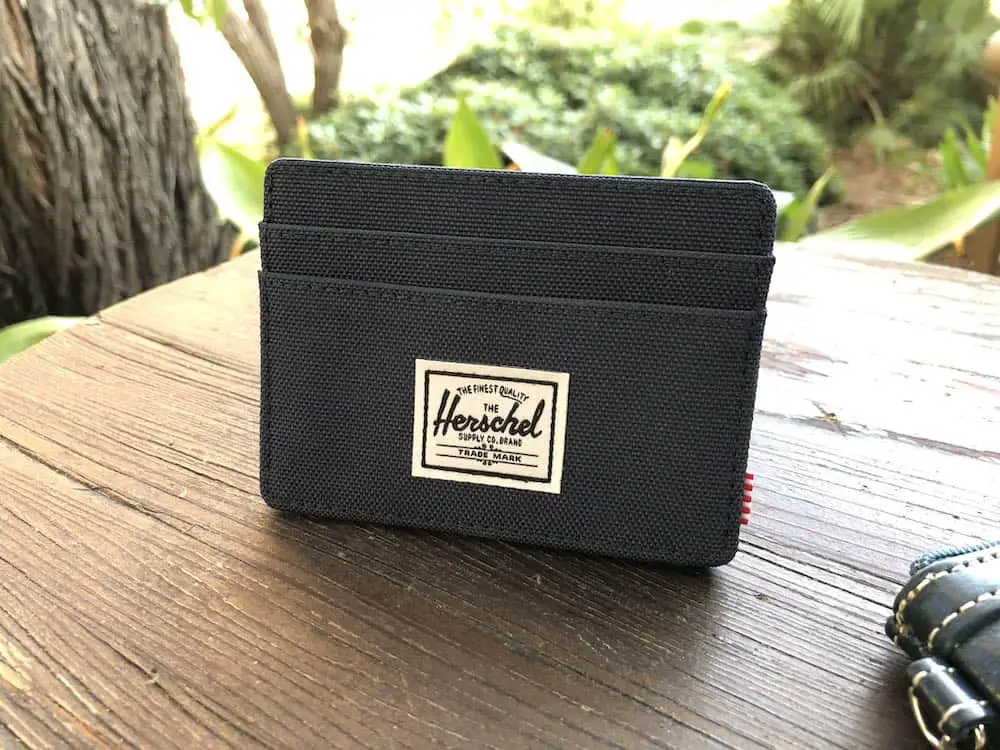 Herschel Charlie minimalist wallet for women