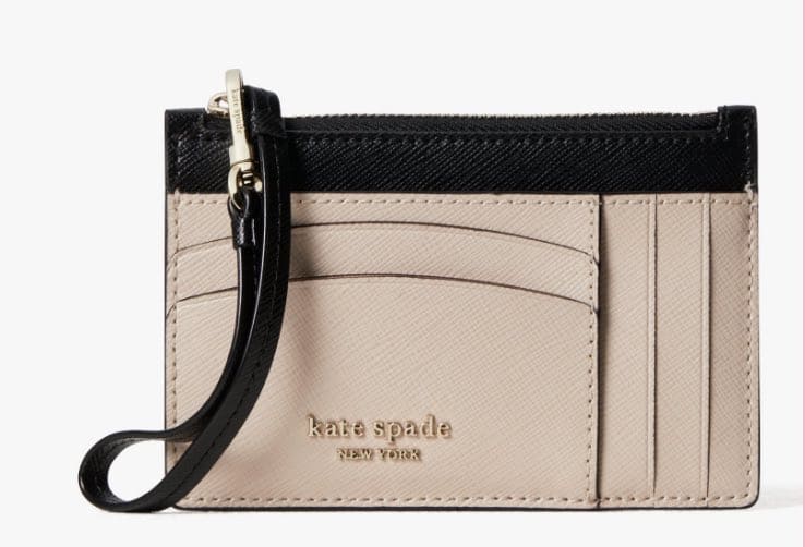Kate Spade minimalist wallet for women