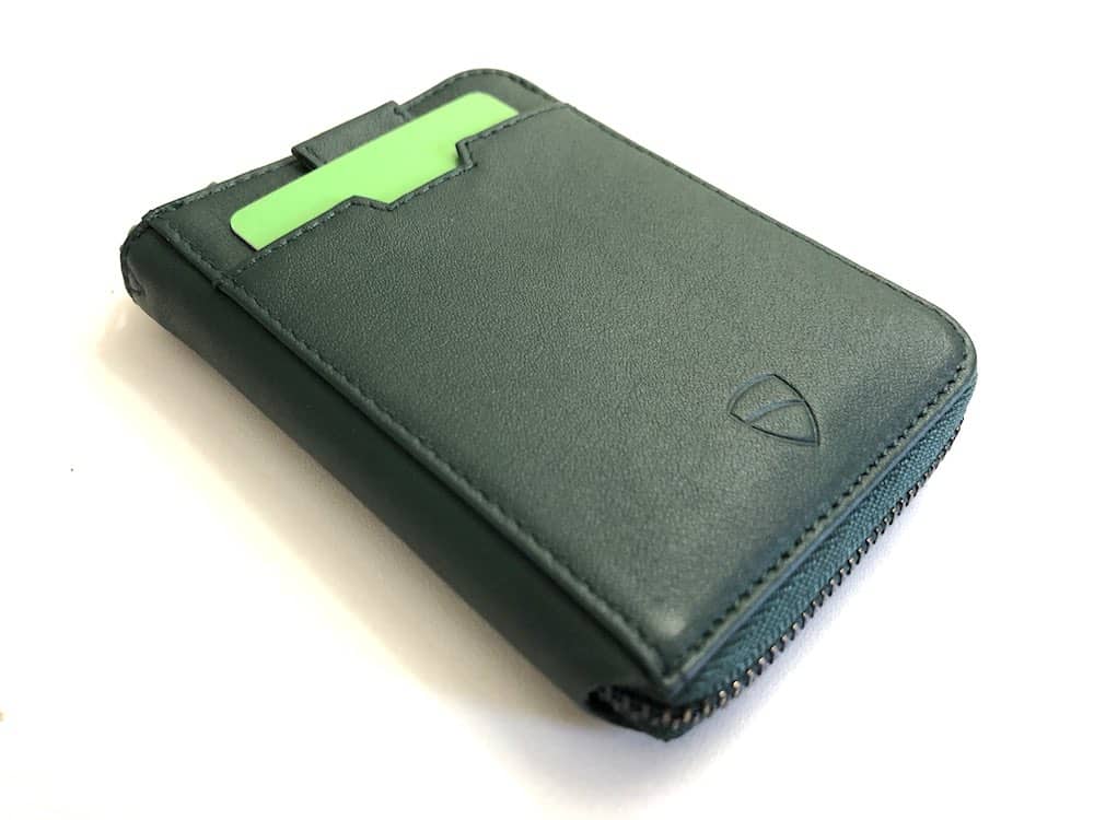 Vaultskin Notting Hill zippered smart wallet