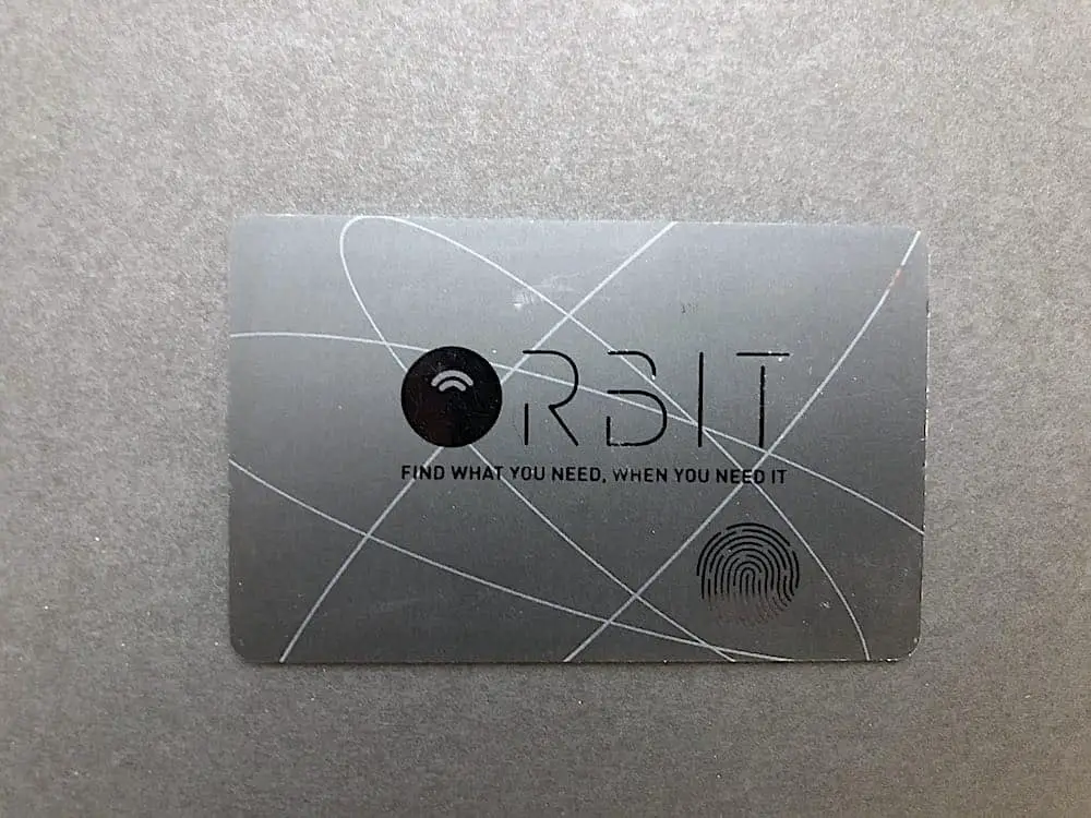 Orbit wallet tracker