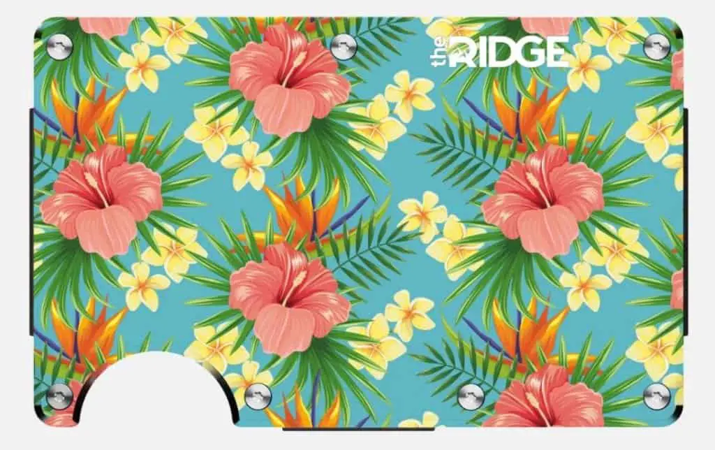 Ridge Tropical smart wallet for women