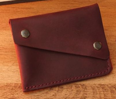 genius leather minimalist coin purse
