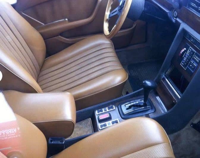 Interior of Mercedes