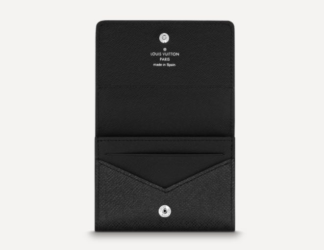 Louis Vuitton Business card holder open