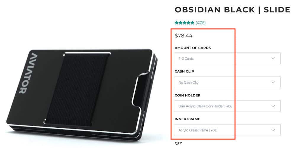 Aviator Obsidian Black Slide screenshot 2