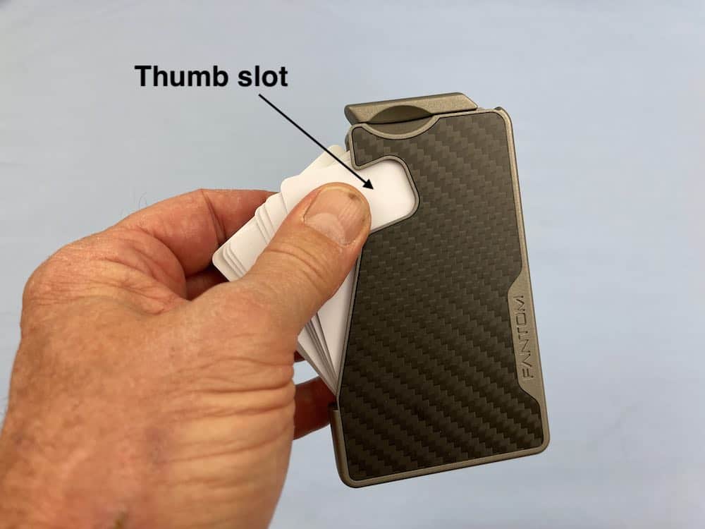 fantom r with thumb slot