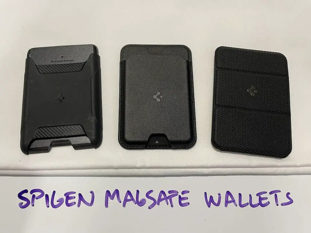 3 Spigen MagSafe wallets