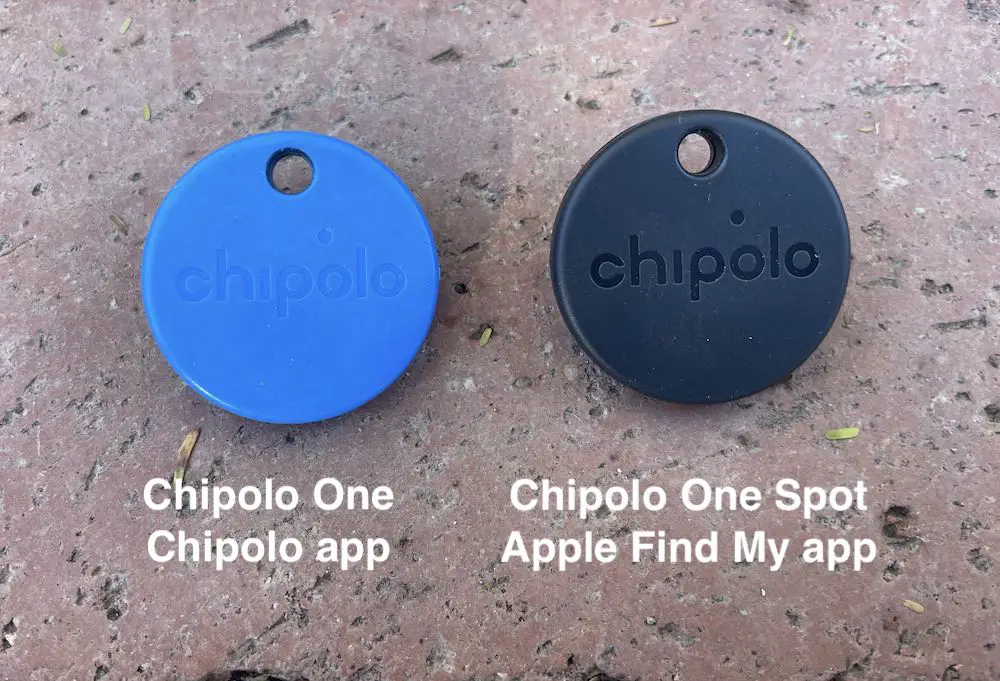 new Chipolo One Spot  to find my app