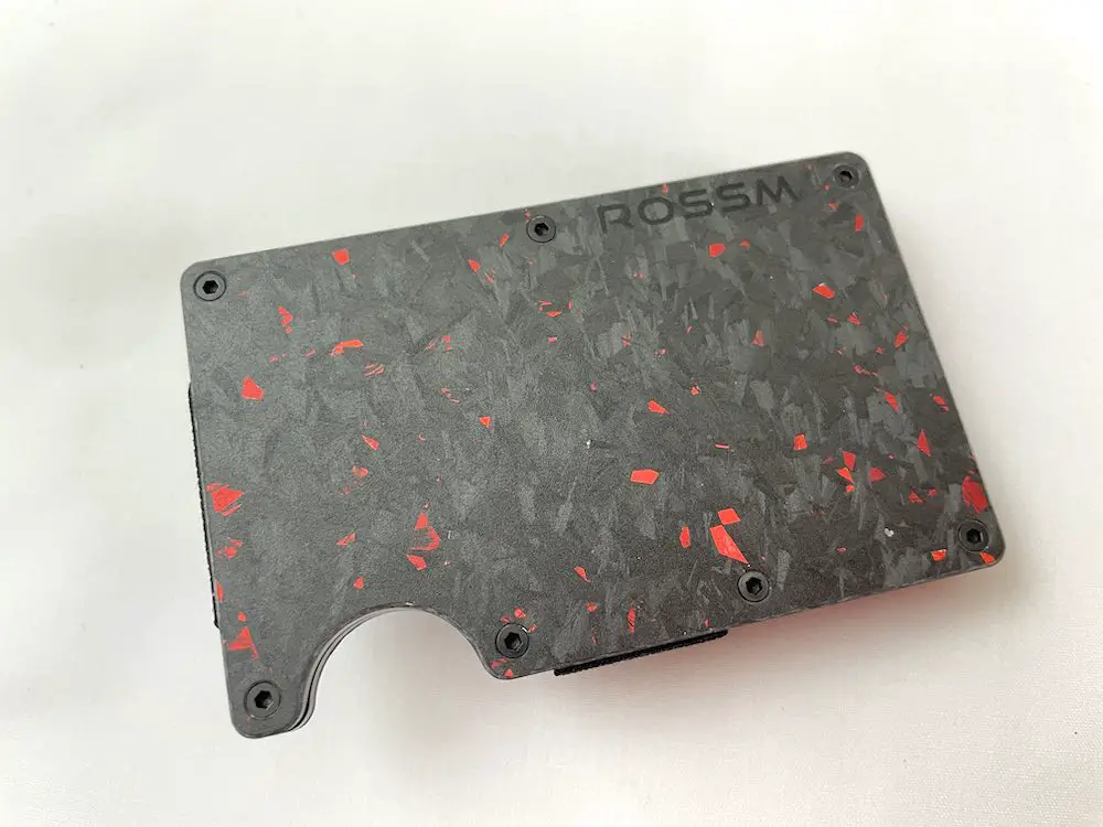 Rossm forged red ember wallet