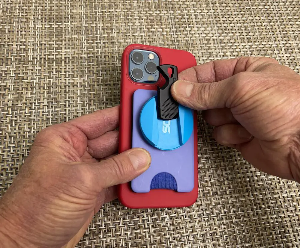 PopSocket mult tool on iPhone 12 Pro