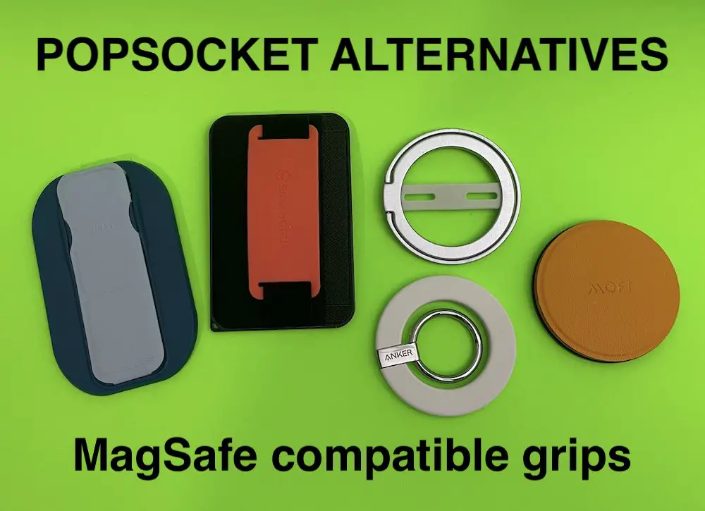 PopSocket Alternatives with 5 different MagSafe grips