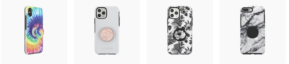 PopSocket cases from website