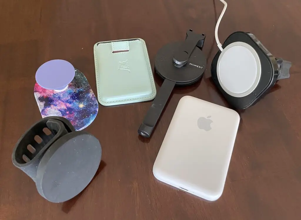 collection of MagSafe accessories